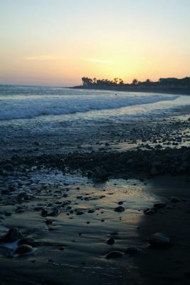 Ventura beach sunset