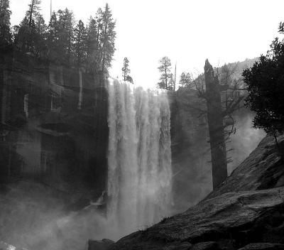 Vernal Falls mist trail