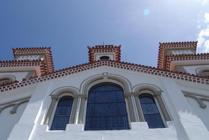 Symmetry of church of Tejeda