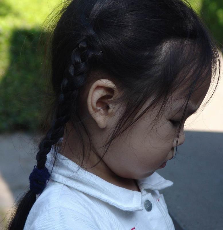 Little girl from Singapore