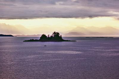 Island and boat