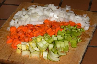 mirepoix ingredients for old family recipe poultry stuffing (large)