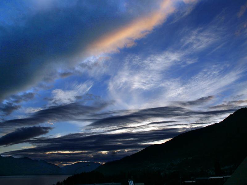 Sunset in Queenstown