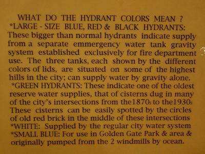 why do hydrants have different colors and sizes ?