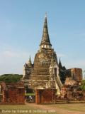 Wat Phra Si Sanphet at Ayutthaya, Thailands old capital