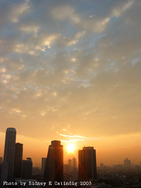 Bangkok, from Centrepoint Silom