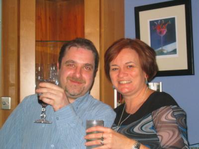 A toast to Tom & Cath
