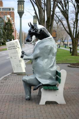 Who says cows cant read?