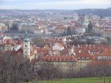 Prague from Petrin hill