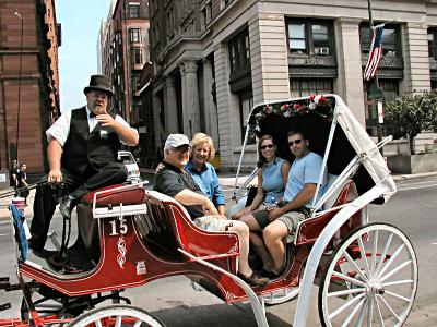 Carriage ride through Society Hill