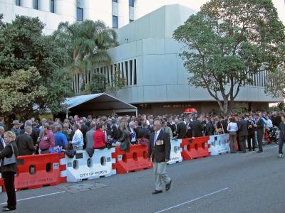 Anzac House, After Parade - 1