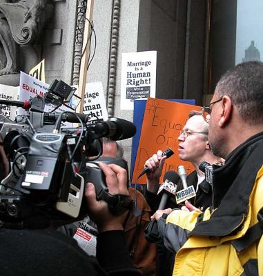 Andy Thayer - protest leader
