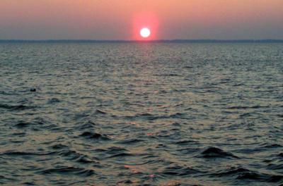 Sunset on Currituck Sound