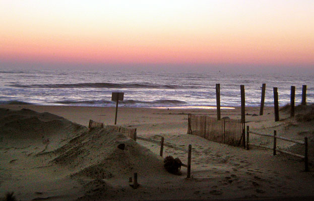 Sunrise on Sandbridge Beach