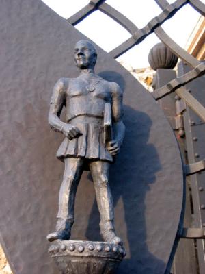 iron work on the Ferdinand Gate