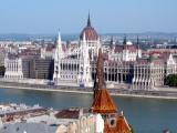 Parliament, view from Buda castle