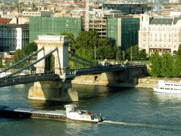 Chain Bridge and the Danube