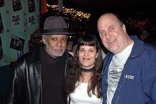 with Carlos Johnson and Christine Cozza (Big Monkey Press)
