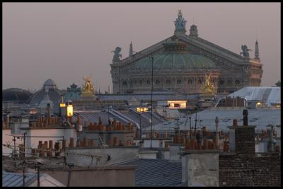 My camera on the roof : Parisian landscapes