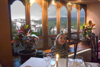 Great restaurant with fabulous view