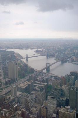Brooklyn Bridge and Manhattan Bridge