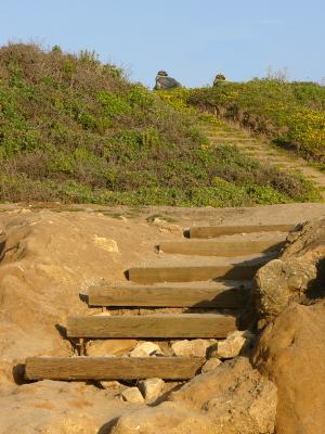 Steps At Pescadero