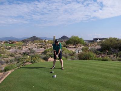 Troon - Kenny takes dead aim