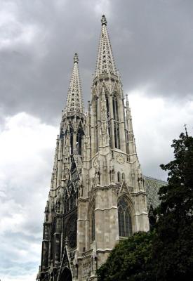 Twin Spires Of Votive Church