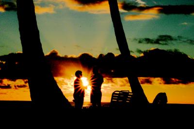 Poipu Beach Sunset 3