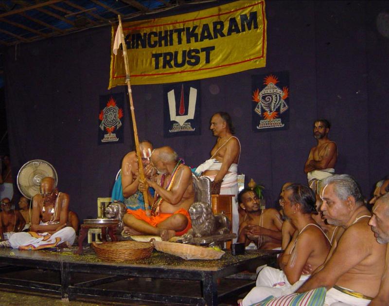 Dr. M.A.V with Srimath Azhagiyasingar