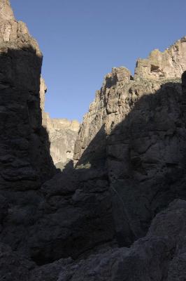 Apache trail Canyon-trapped