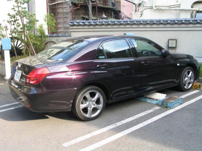 Fancy Big Purple Toyota