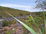 Rio dos Couros com Cachoeira ao fundo