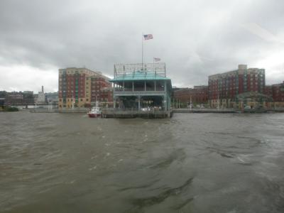 Yonkers Pier -Storm