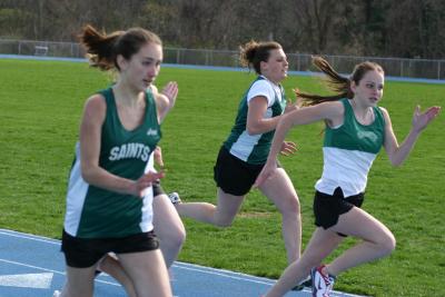 Seton's Track Team at Chenango Forks