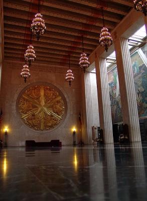 The Hall of State's Great Hall -- 94'x68' --46' floor to ceiling