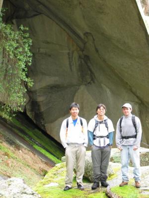 Mike, John and Simon at the Cave