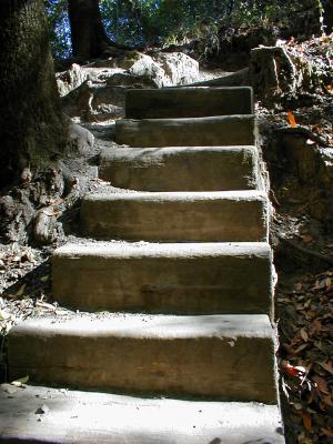 at the cascade