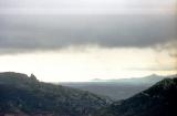 chateau peyrepertuse view of mediterranean