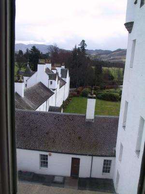 Back gounds of Blair Castle.
