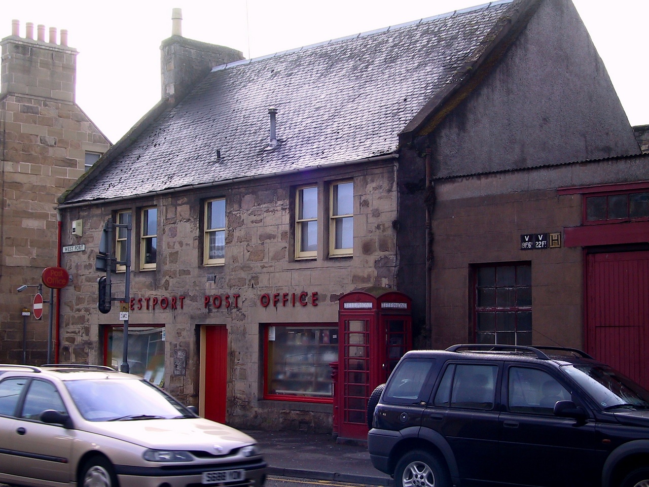 Westport Post Office, er, in Cupar.  Okay.