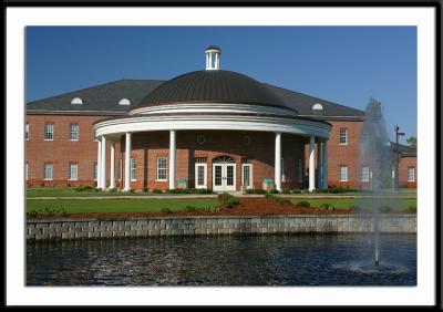 Coastal Carolina University information center on campus.
