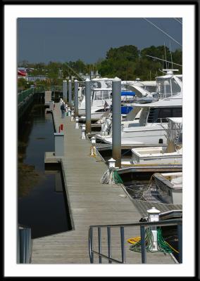 One of the marinas near Little River.