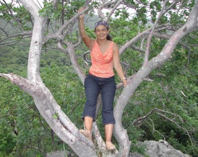 Nuria in Tree