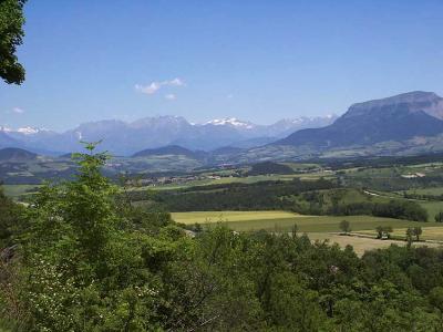The view towards the Massif Des Ecrins
