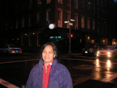 Rebecca Bek Alfaro in the US, April 2004