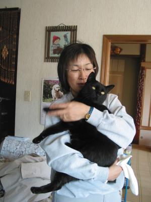 Noriko at home