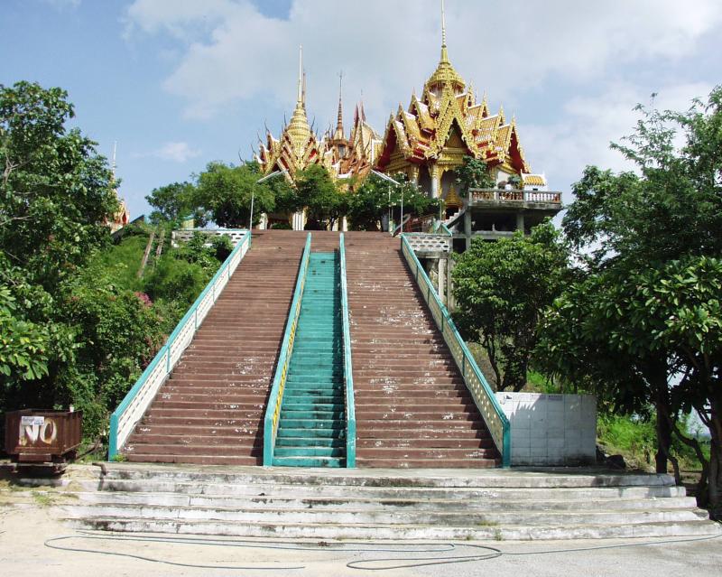 The Back Stairs into Wat Tum Seu