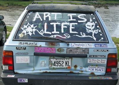 And Life is Art.  I guess.