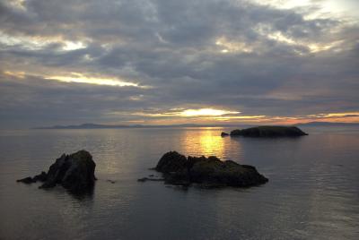 Sunset at Rosario Beach